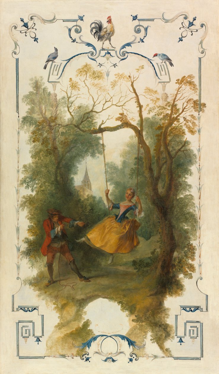 La Balançoire, c.1723-27 - Nicolas Lancret