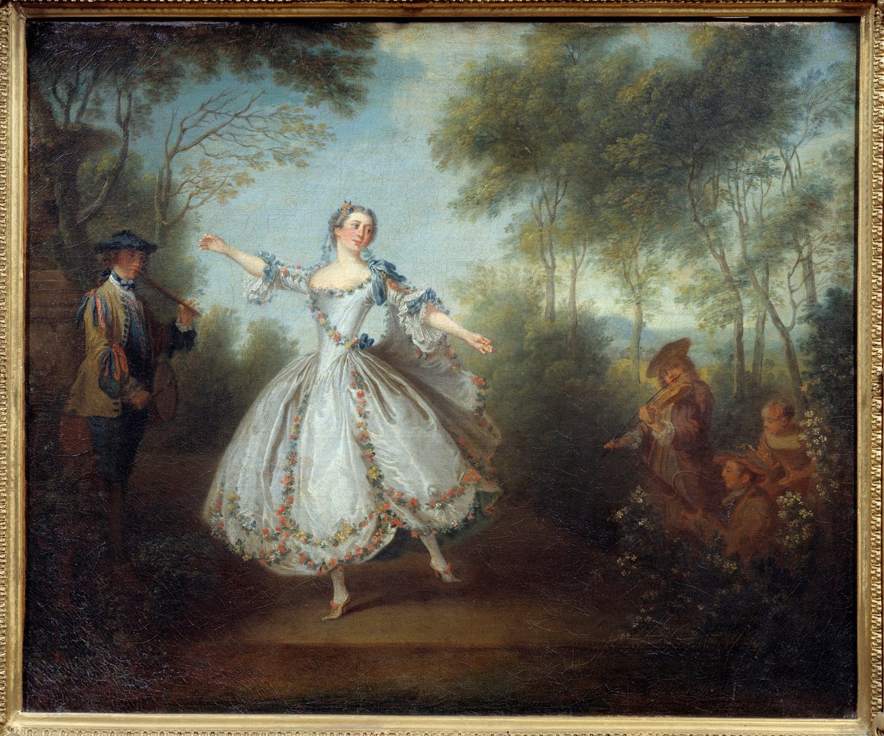 La danseuse Marie Anne Cuppi dite la Camargo - Nicolas Lancret