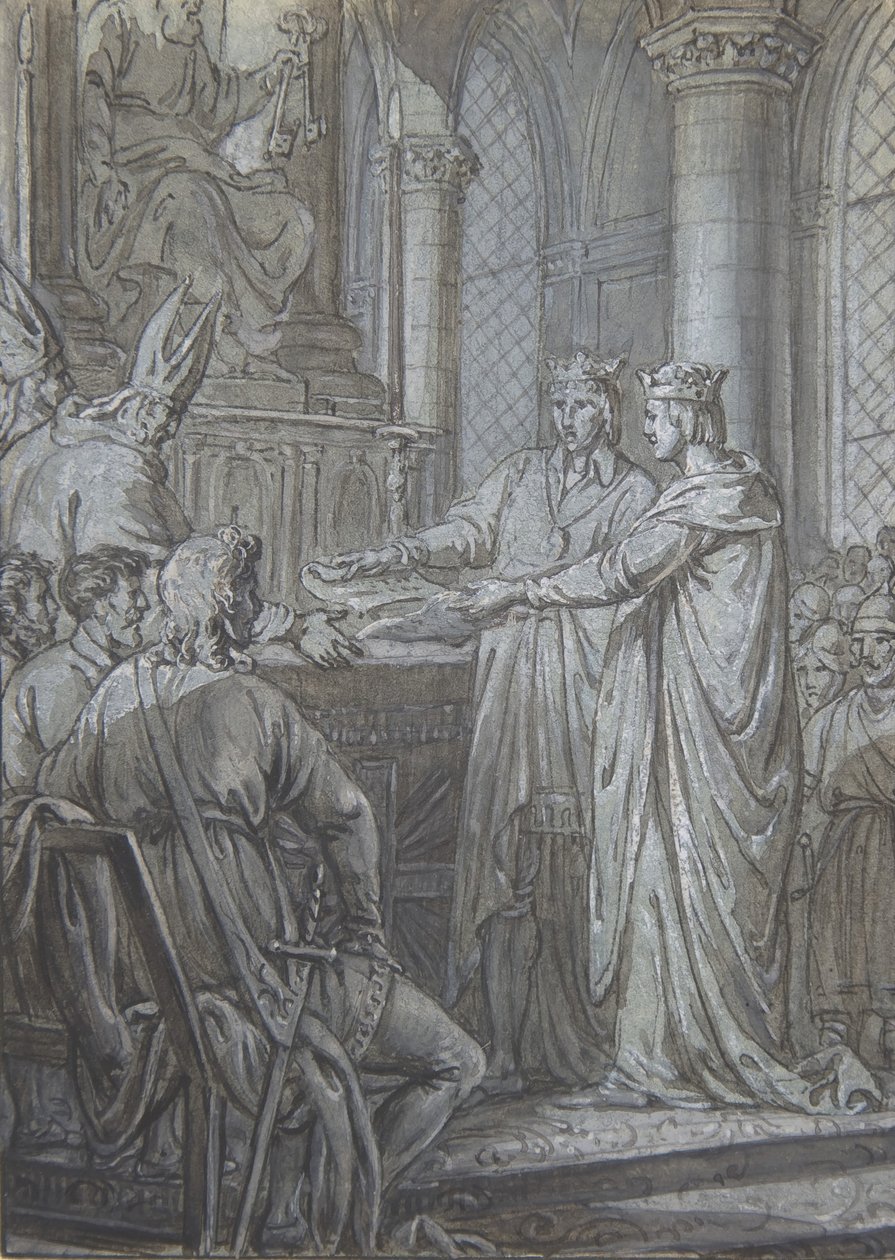 Louis III et Carloman donnent aux évêques du Royaume l