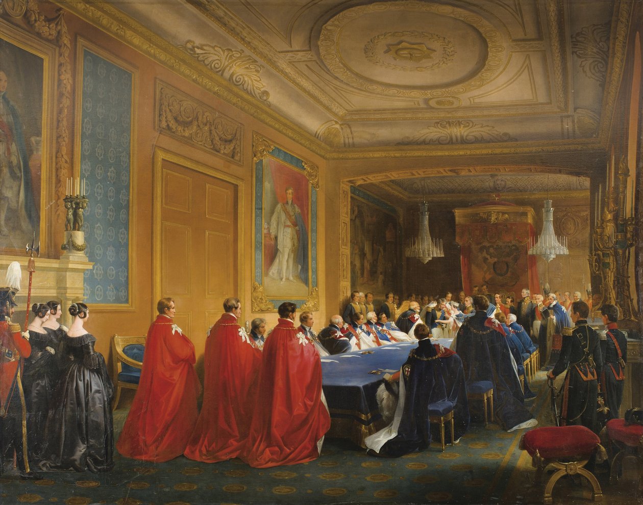 Louis Philippe recevant l