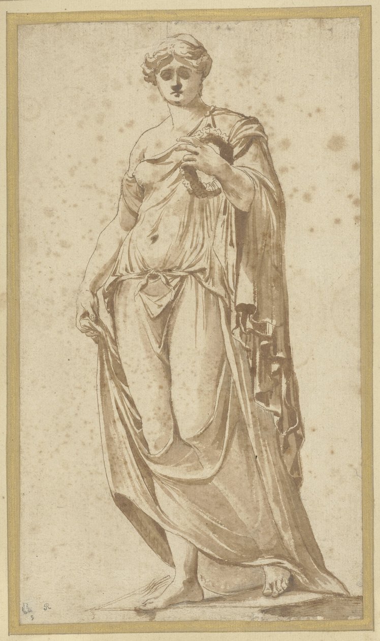 Flore Farnèse, vue de face - Nicolas Poussin (possibly)