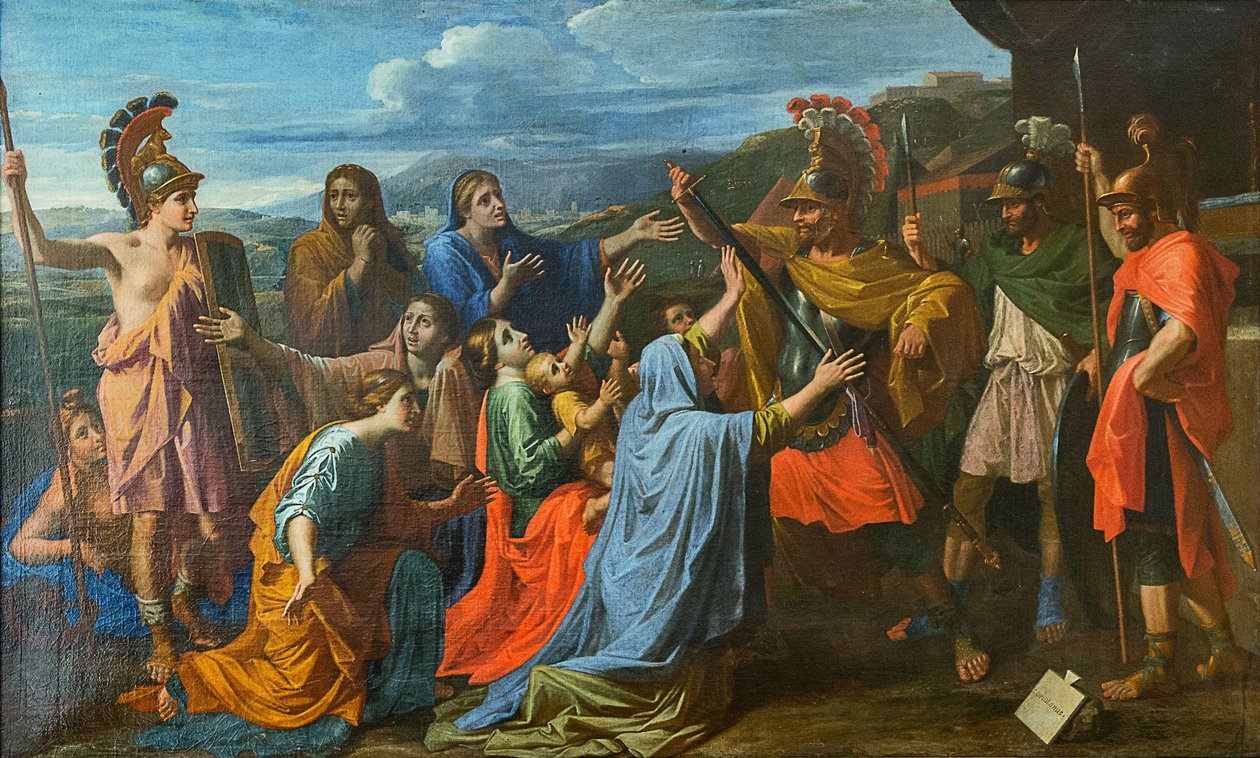 Coriolan persuadé par sa famille d