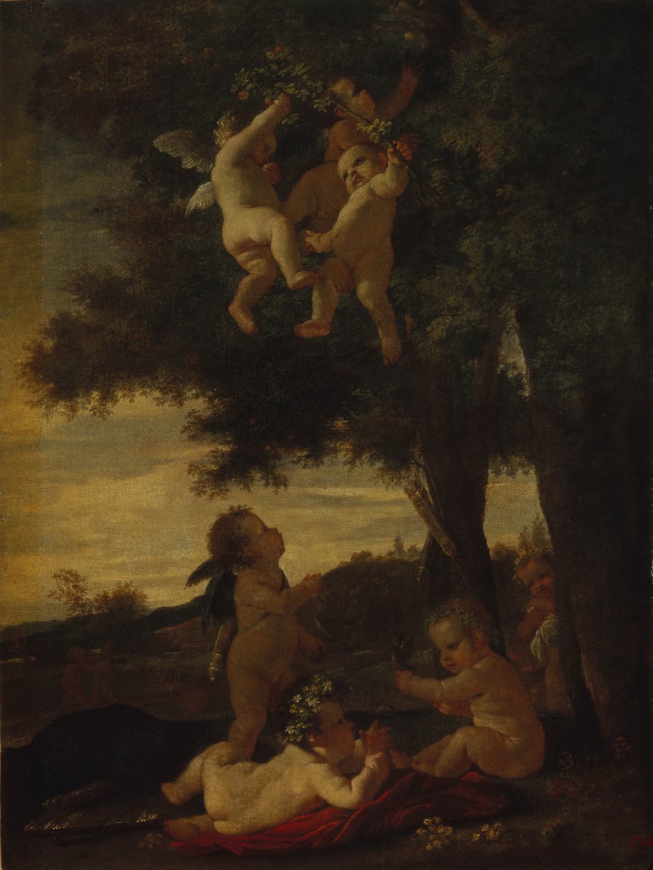 Cupidons et Génies, 1630-1633 - Nicolas Poussin