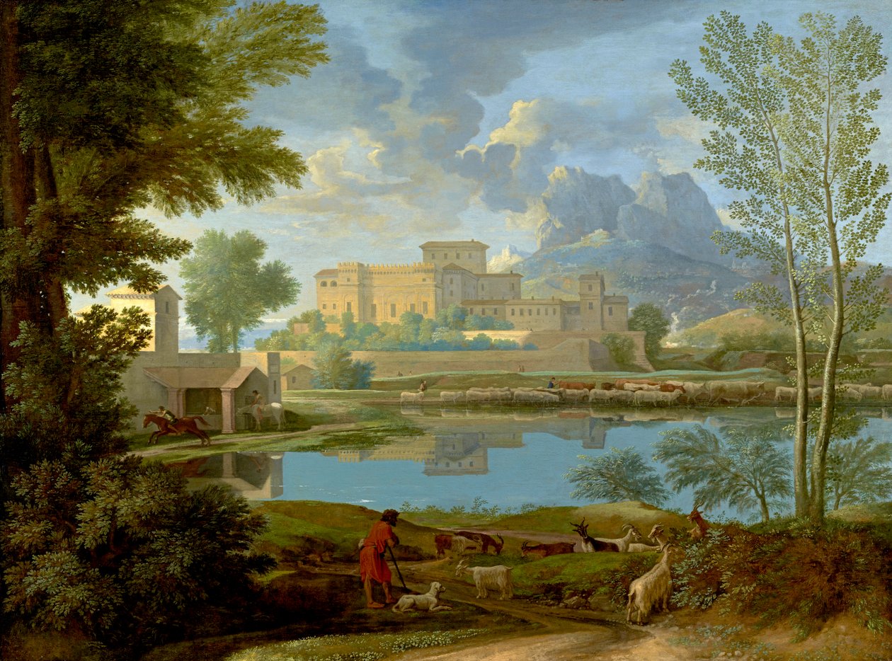 Paysage avec calme, 1650-1 - Nicolas Poussin