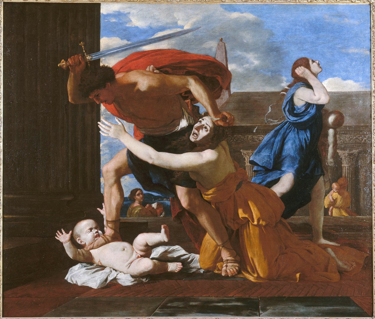 Massaker der Unschuldigen - Nicolas Poussin