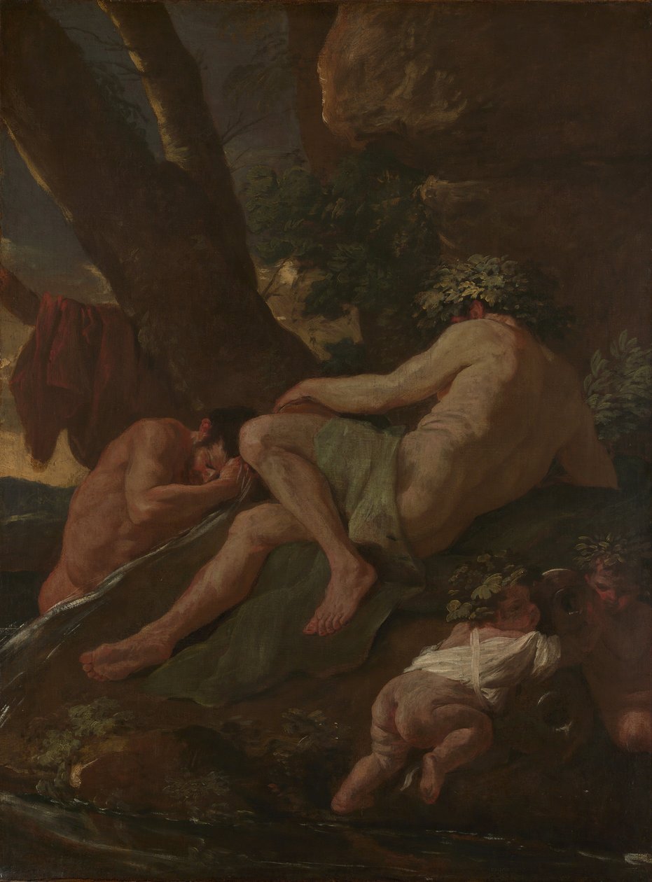Midas se lavant à la source du Pactole, vers 1627 - Nicolas Poussin