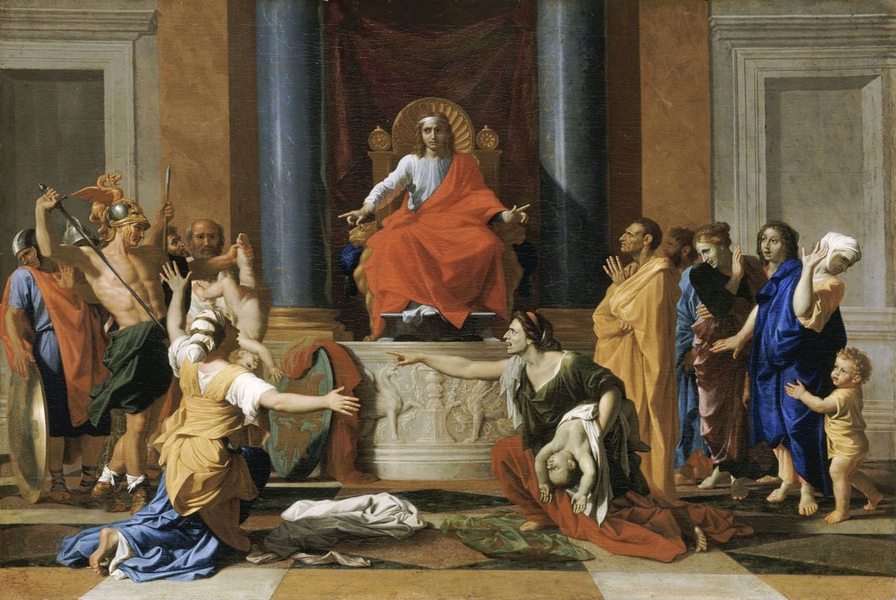 Le jugement de Salomon - Nicolas Poussin