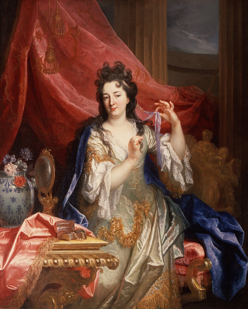 Portrait de femme, vers 1696 (huile sur toile) - Nicolas de Largillière