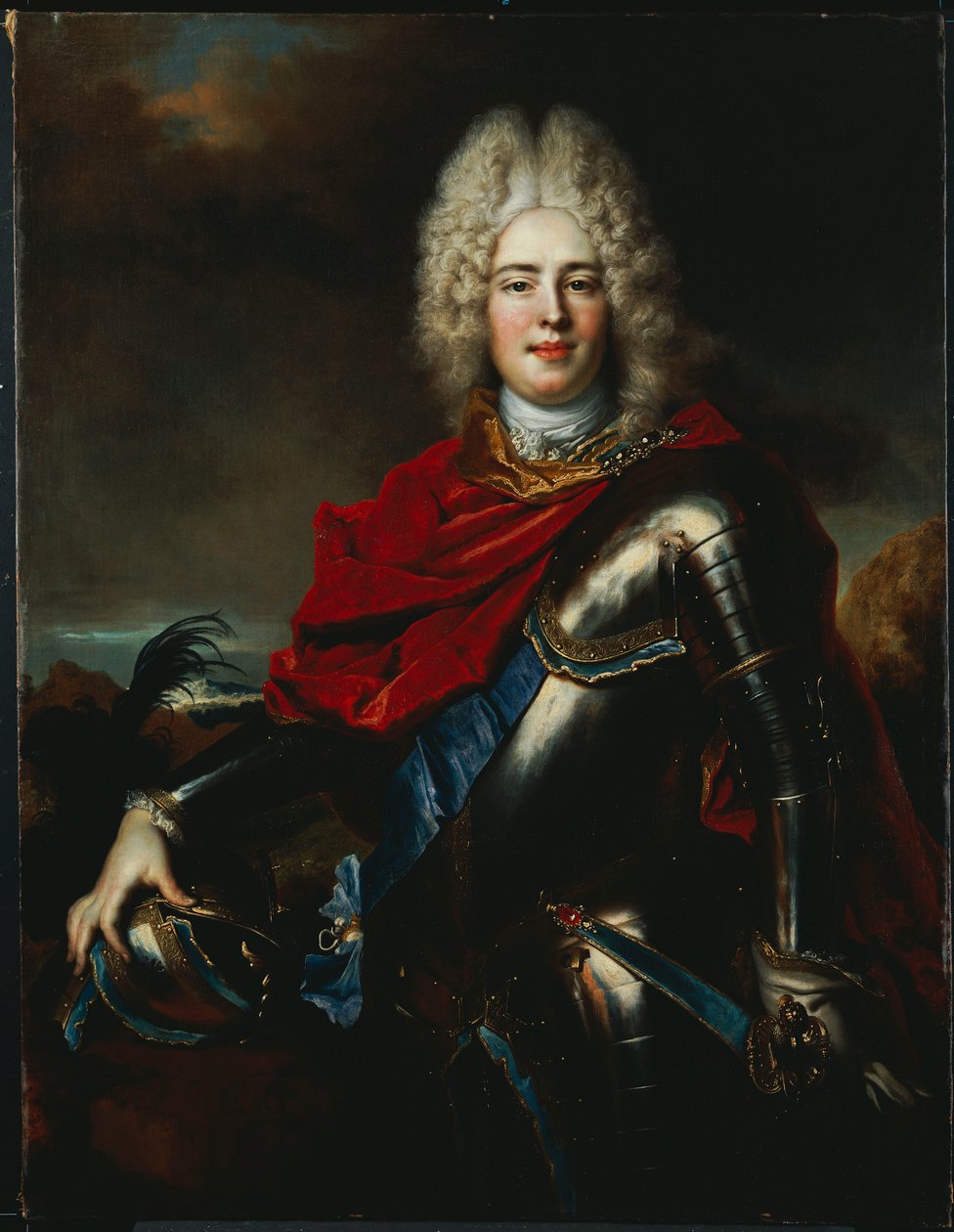 Portrait de Frédéric-Auguste II de Saxe - Nicolas de Largillière