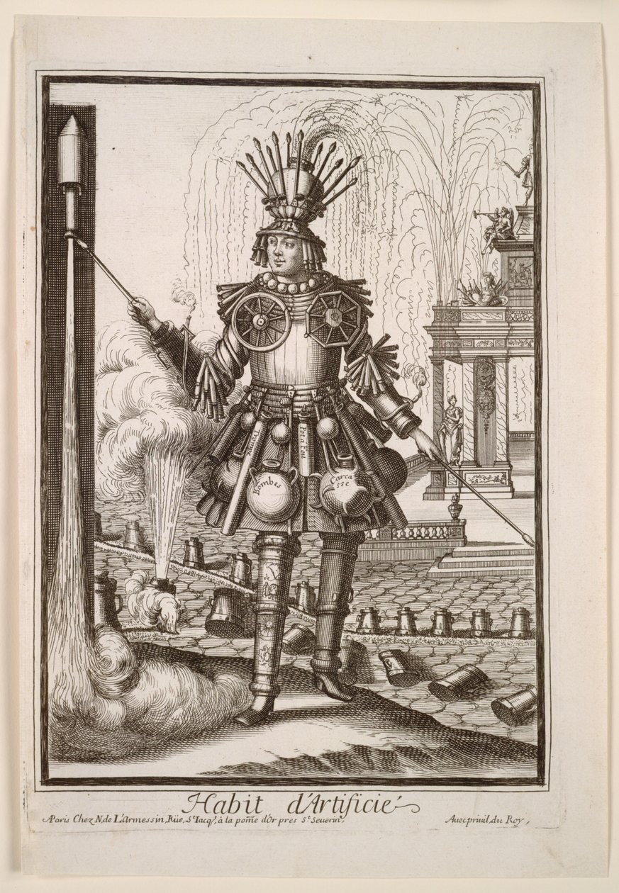 Costumes fantaisistes : Costume du fabricant de feux d