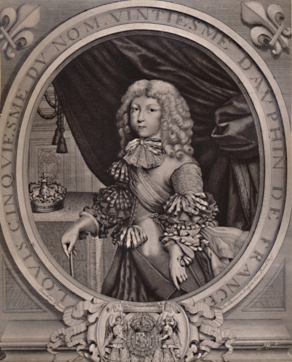 Louis de France, Grand Dauphin, enfant 17ème siècle 1894 - Nicolas de Larmessin II