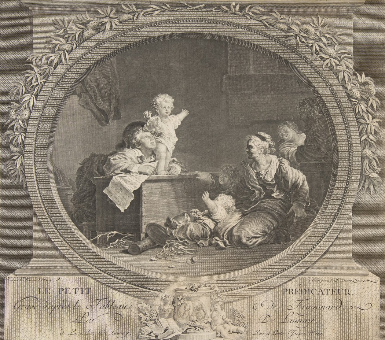 Le Petit Prédicateur, 18ème siècle - Nicolas de Launay