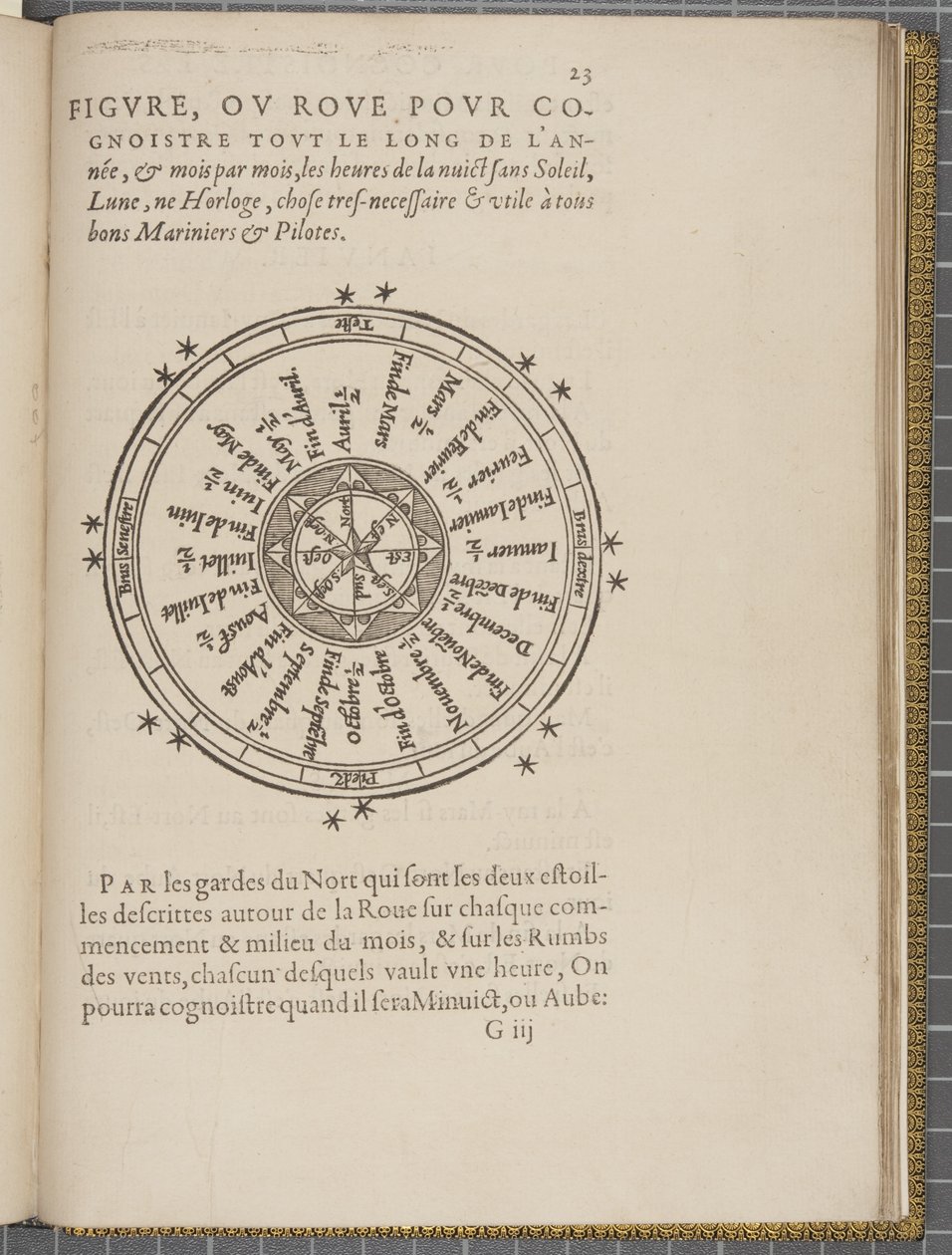 Fol 23 recto, La Navigation du Roi Jacques V, autour de l