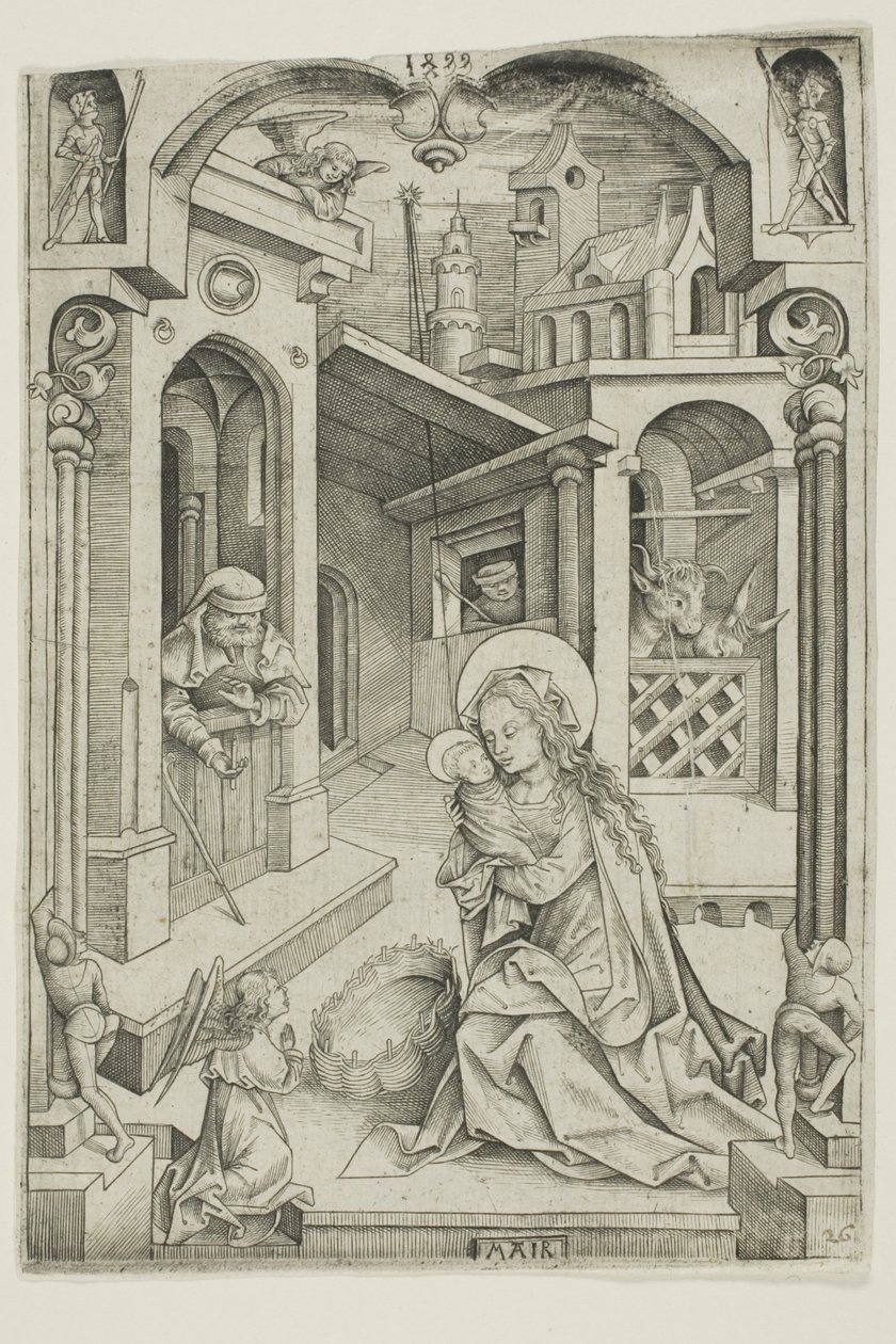 La Nativité - Nicolaus Alexander Mair von Landshut