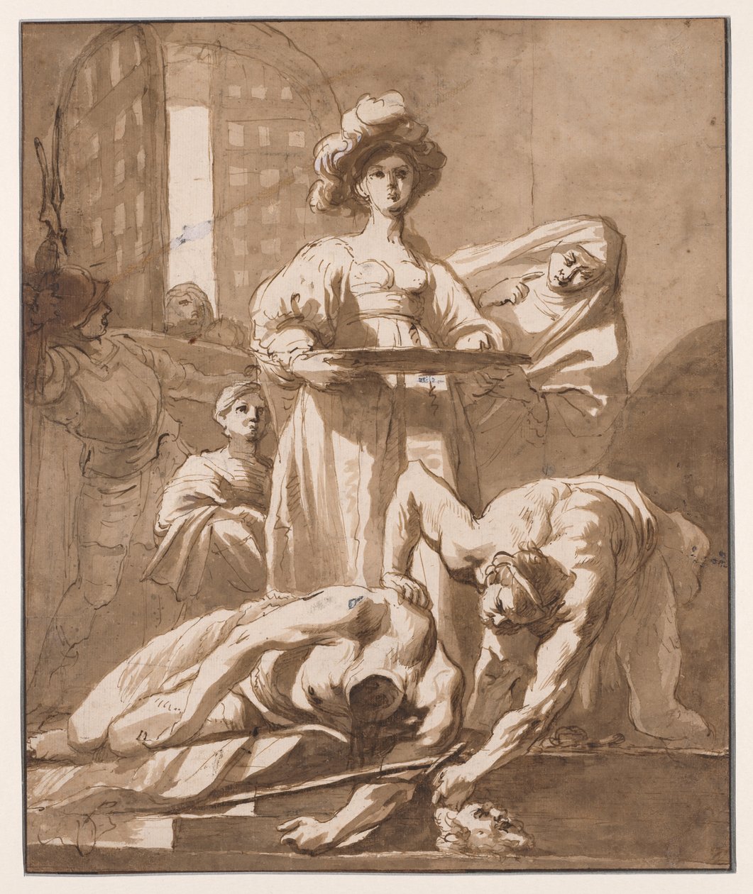 Salomé avec la Tête de Jean-Baptiste - Nicolaus Knüpfer