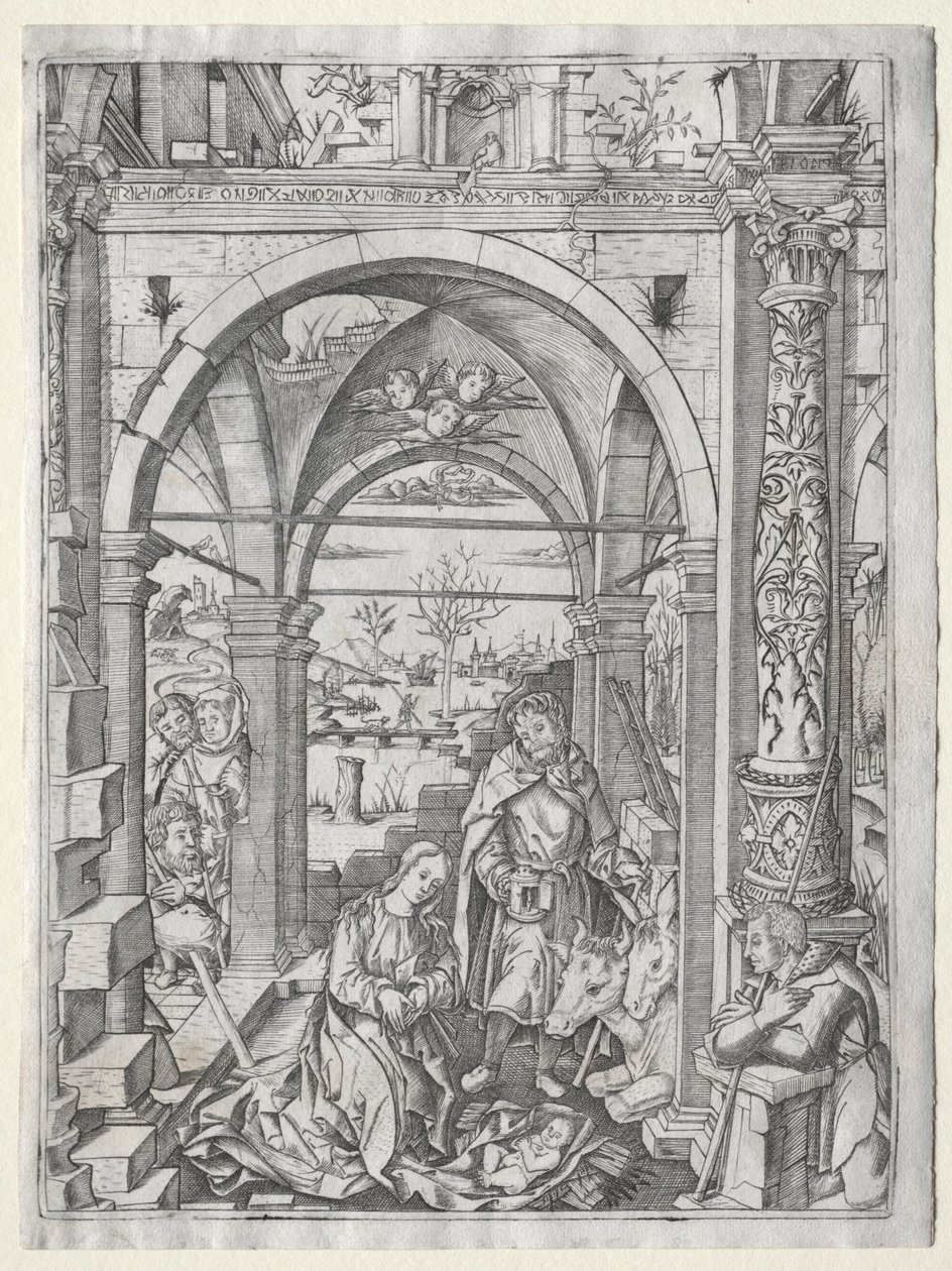 Adoration des bergers - Nicoletto da Modena