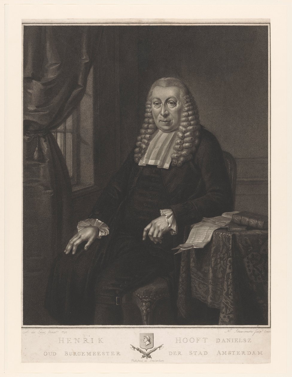 Portrait de Hendrik Danielsz. Hooft, maire d