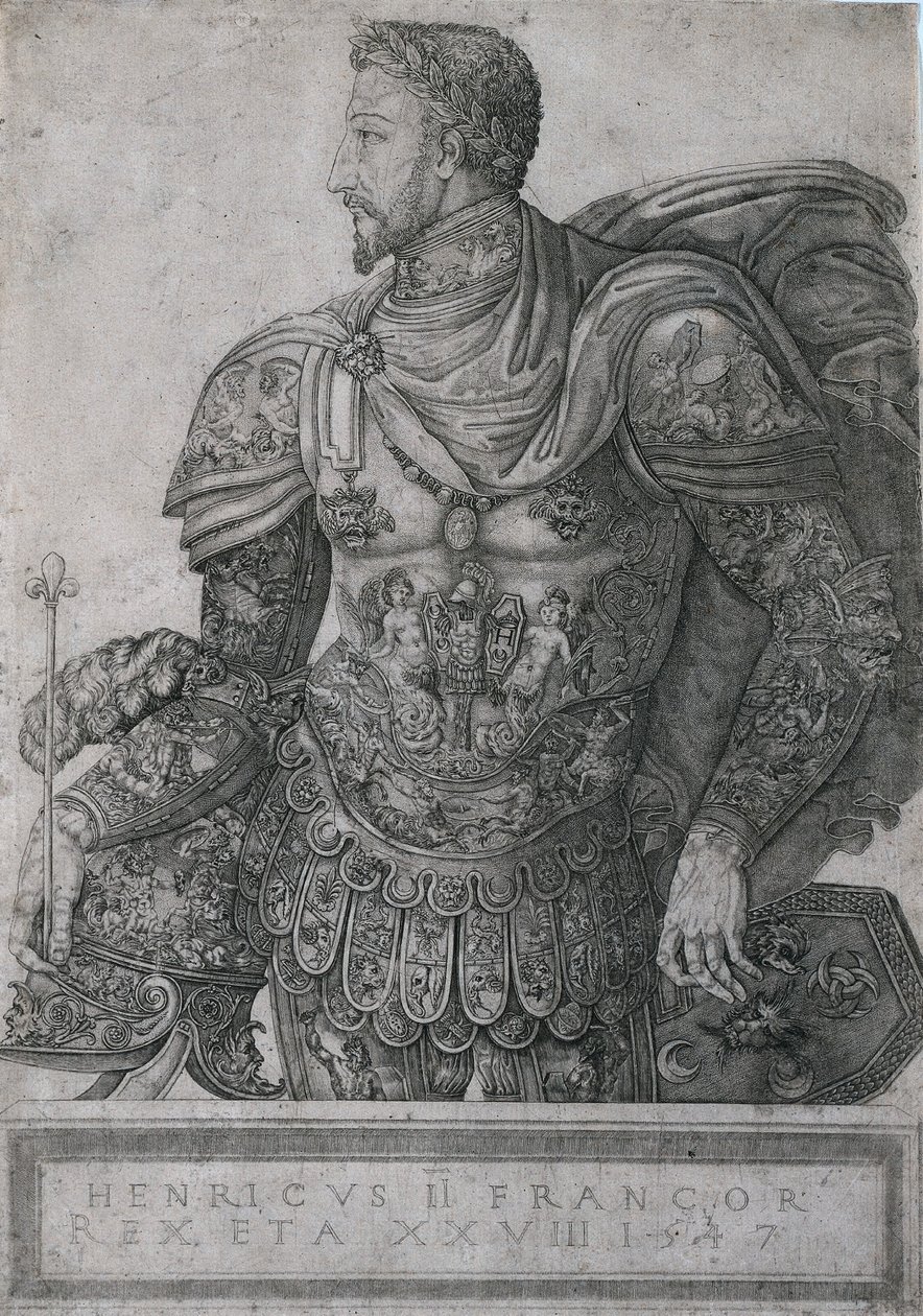 Henri II, roi de France, à l