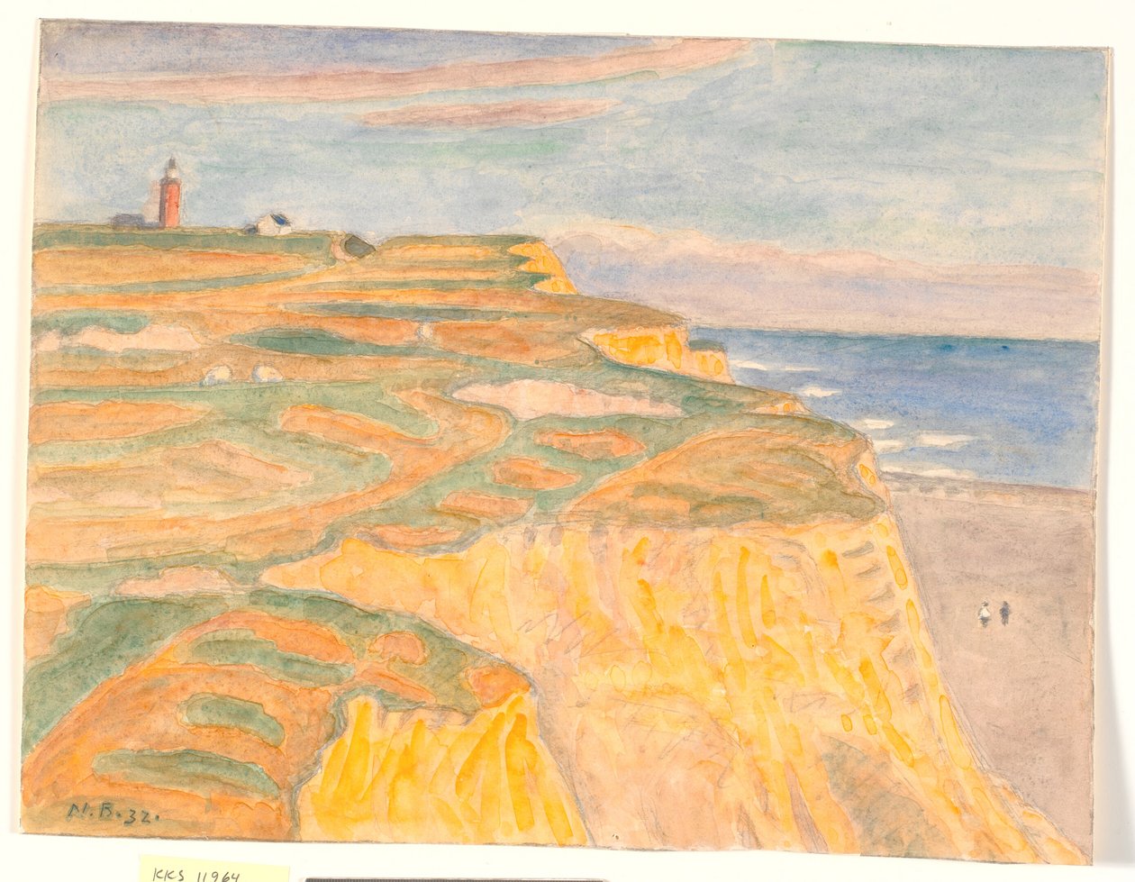 Les falaises et le phare de Bovbjerg - Niels Jakob Jakobsen Bjerre