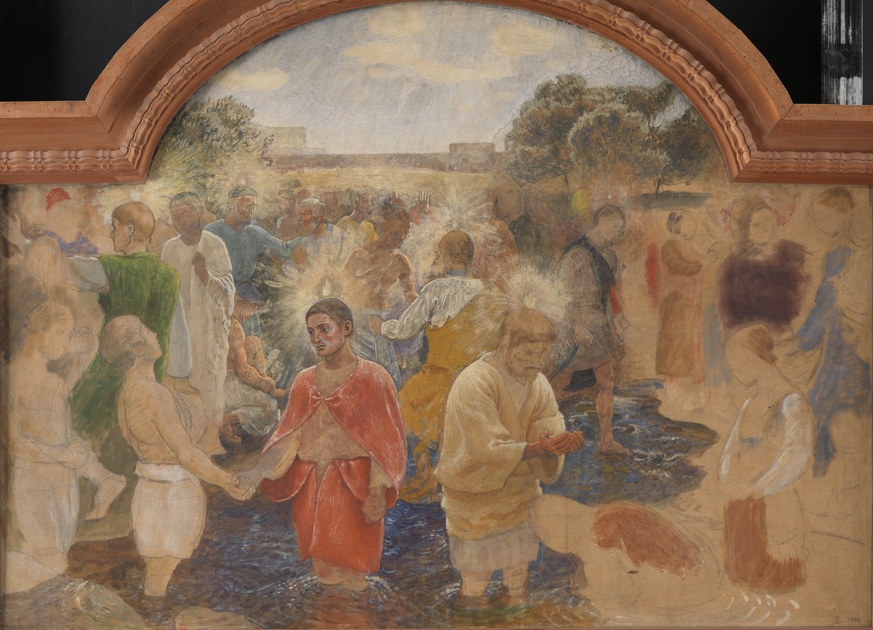 Le baptême à la Pentecôte - Niels Skovgaard