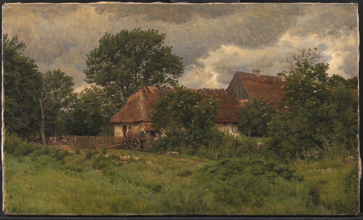 Vieux bâtiments annexes d