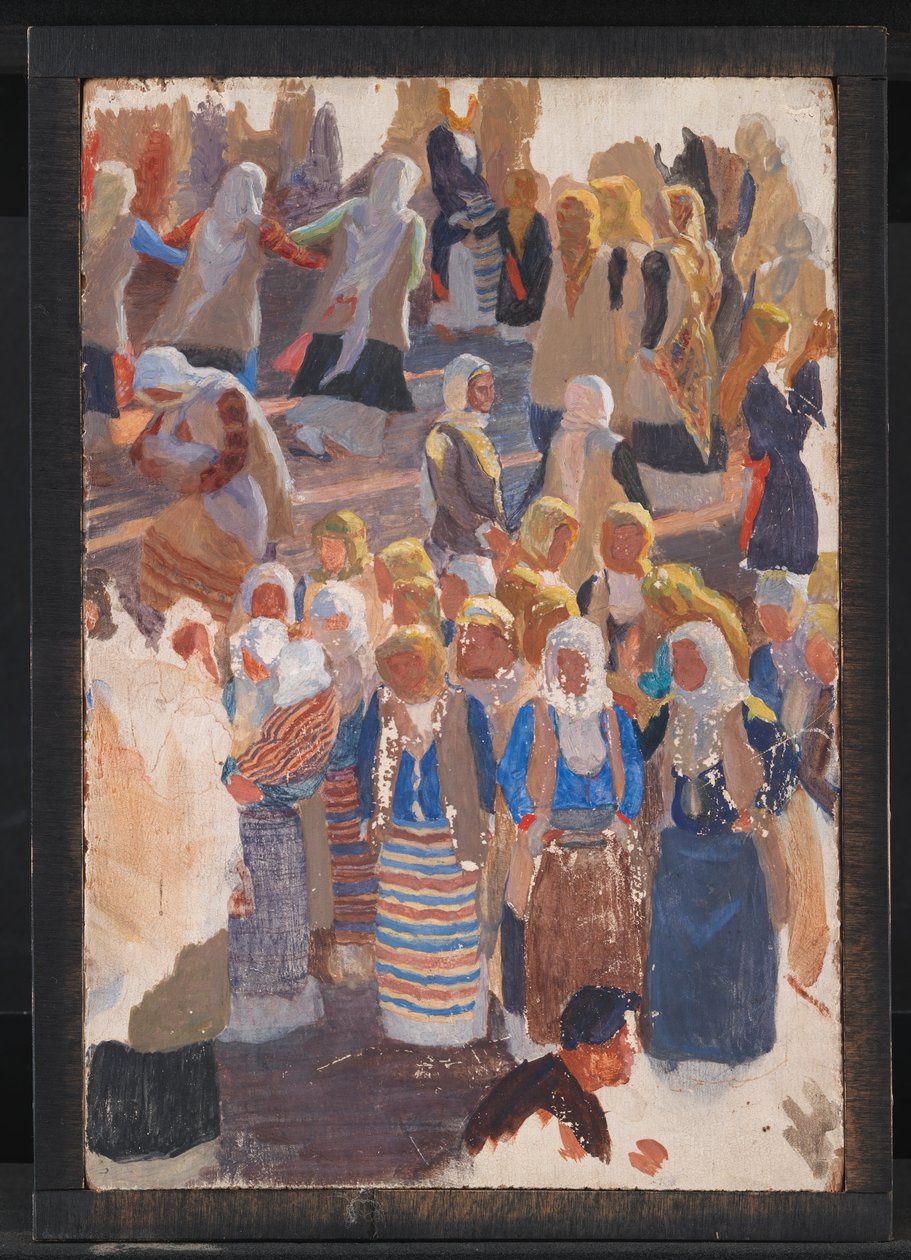 Groupes de femmes dansantes. Mégare - Niels Skovgaard