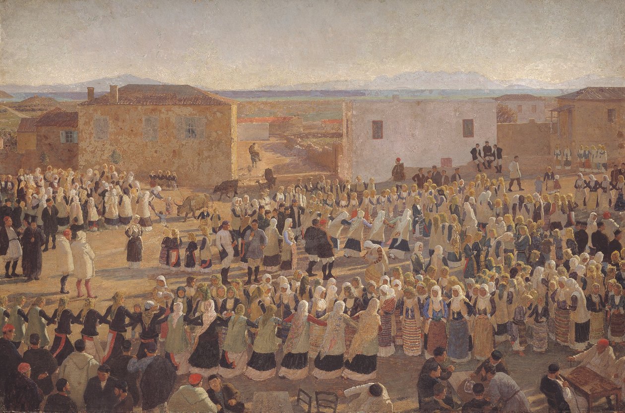 La danse des femmes à Mégare - Niels Skovgaard