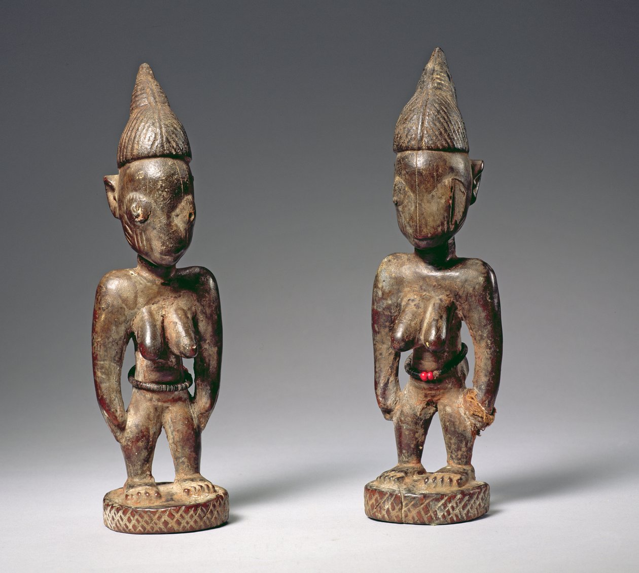 Figures de mémoire Ere Ibeji, culture Yoruba - Nigerian