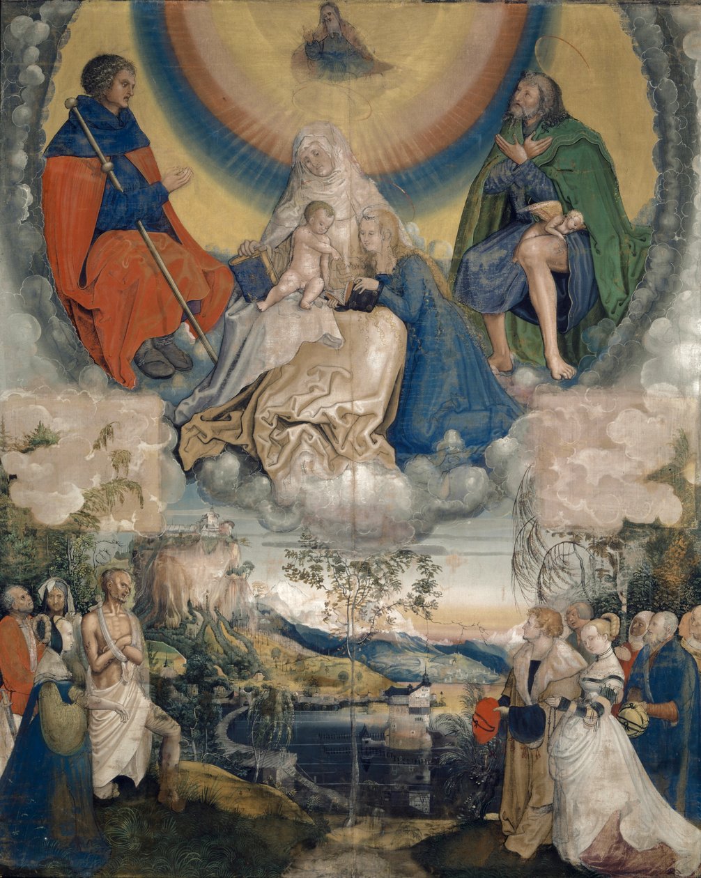 Sainte Anne avec la Vierge et l