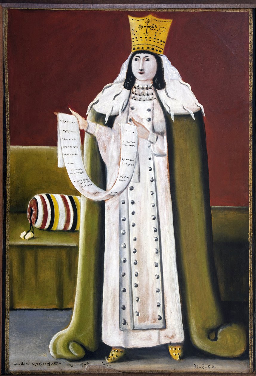 Reine Tamar de Géorgie - Niko Pirosmanashvili
