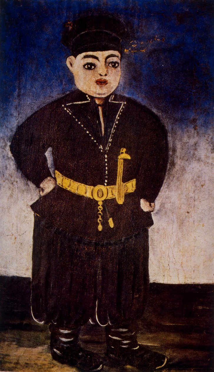 Jeune garçon circassien - Niko Pirosmani
