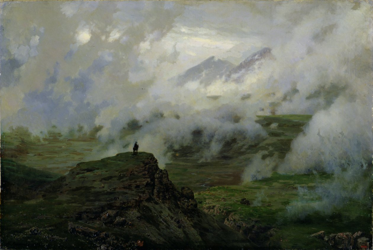 Mont Elbrouz, Russie, 1894 - Nikolai Aleksandrovich Yaroshenko