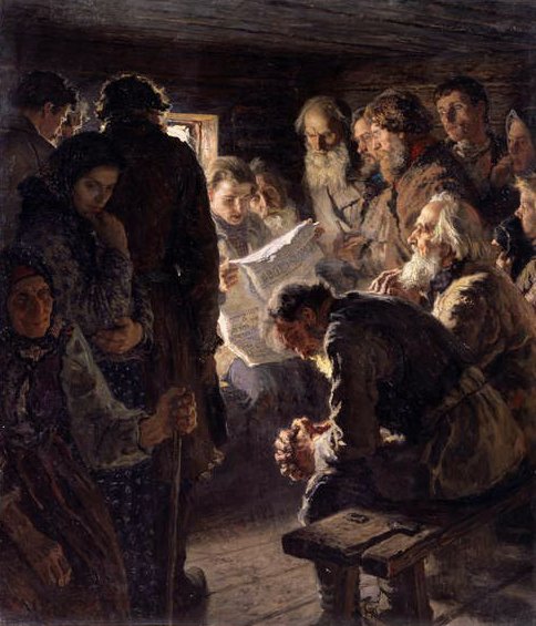 Nouvelles de la guerre, 1905 - Nikolai Petrovich Bogdanov Belsky