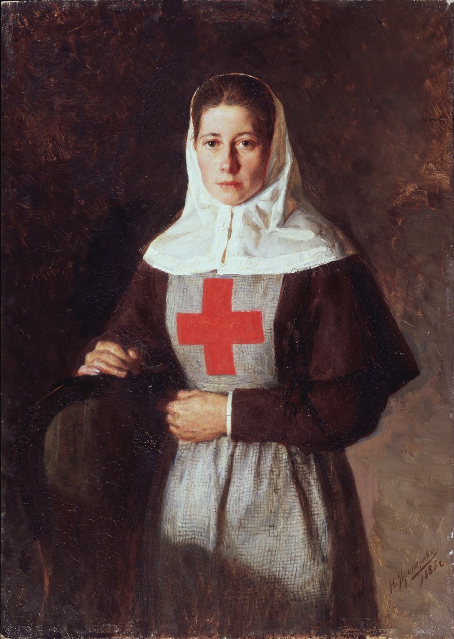 Une infirmière, 1886 - Nikolai Aleksandrovich Yaroshenko