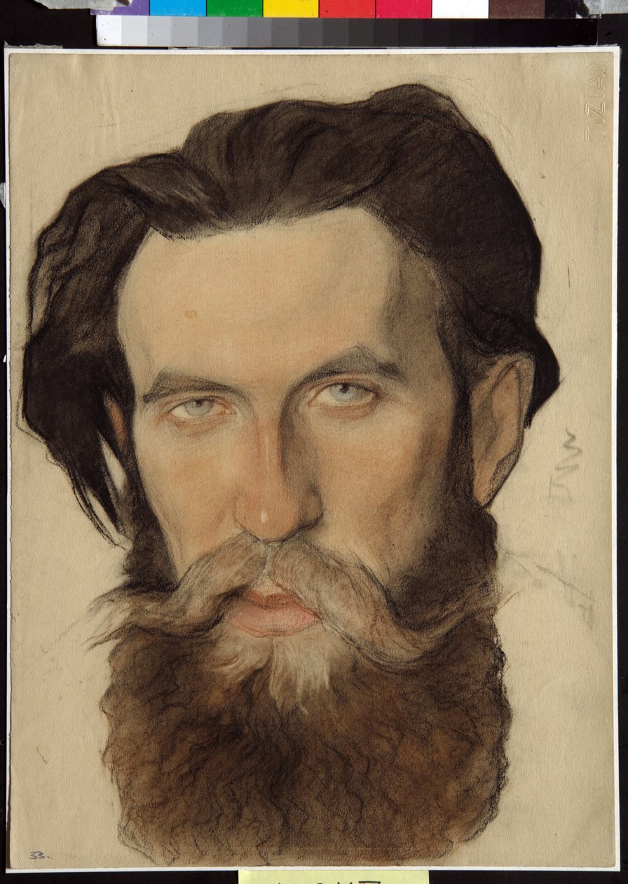 Portrait de Otto Yulievitch Schmidt, scientifique soviétique - Nikolai Andreevich Andreev