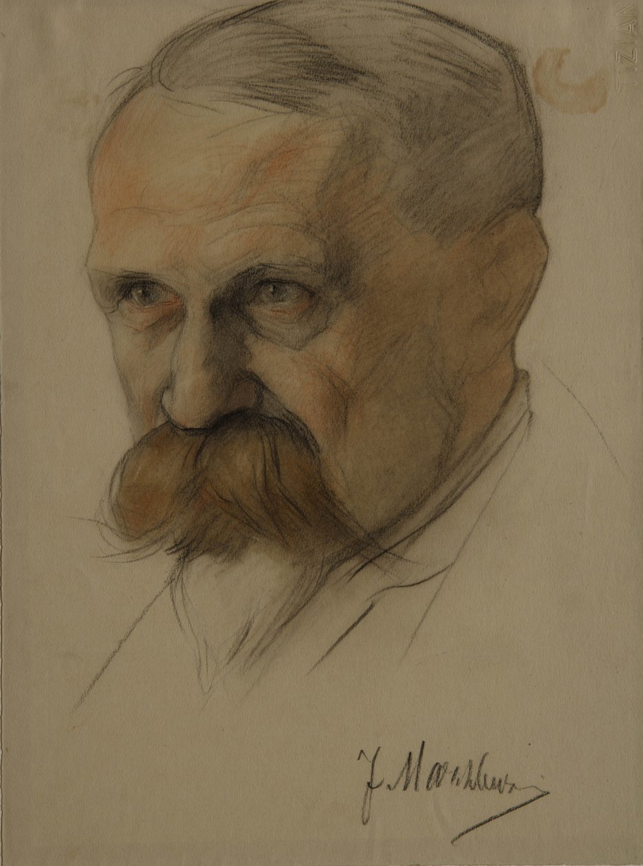 Portrait de Julian Marchlewski - Nikolai Andreevich Andreev