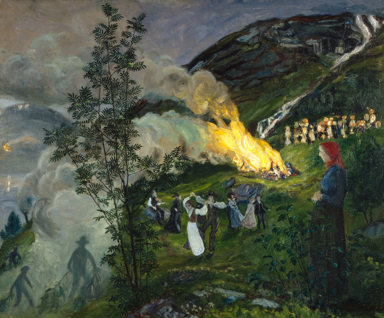 Feu de la Saint-Jean - Nikolai Astrup