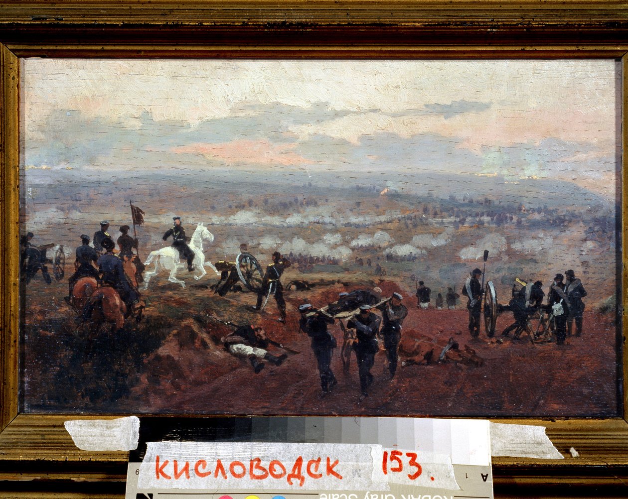 Attaque sur les monts Verts - Épisode de la guerre de Crimée (1853-1856) - Nikolai Dmitrievich Dmitriev-Orenburgsky