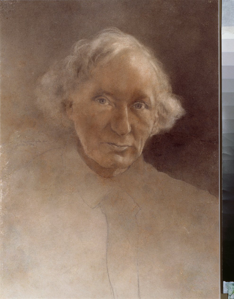 Portrait du poète Viatcheslav Ivanov (1866-1949), 20e siècle - Nikolai Nikolayevich Vysheslavtsev