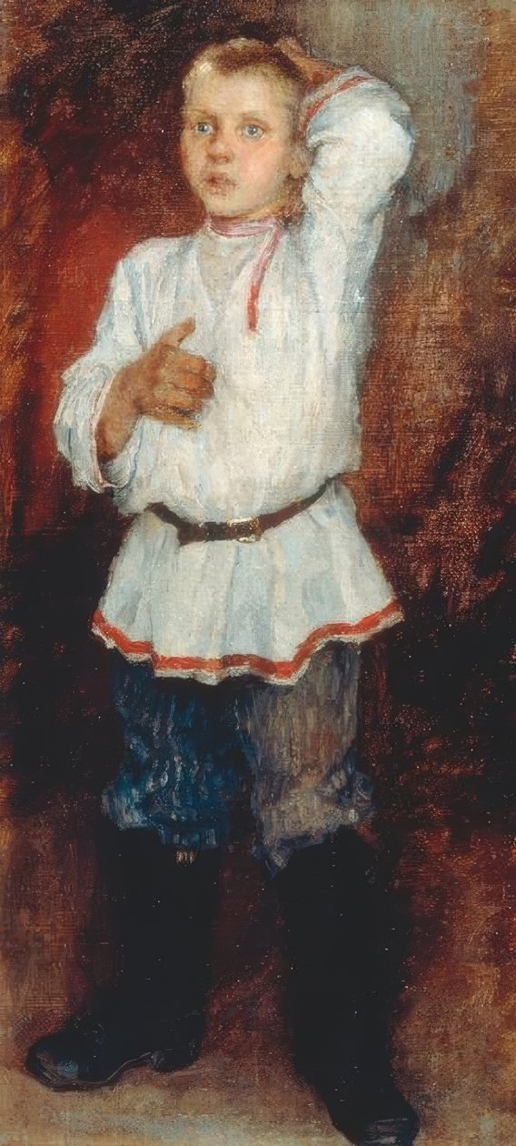 Garçon de village - Nikolai P. Bogdanow Bjelski