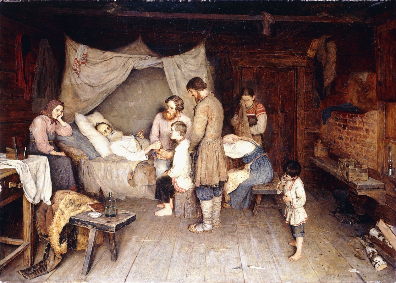 Adieu - Nikolai Petrovich Bogdanov-Belsky