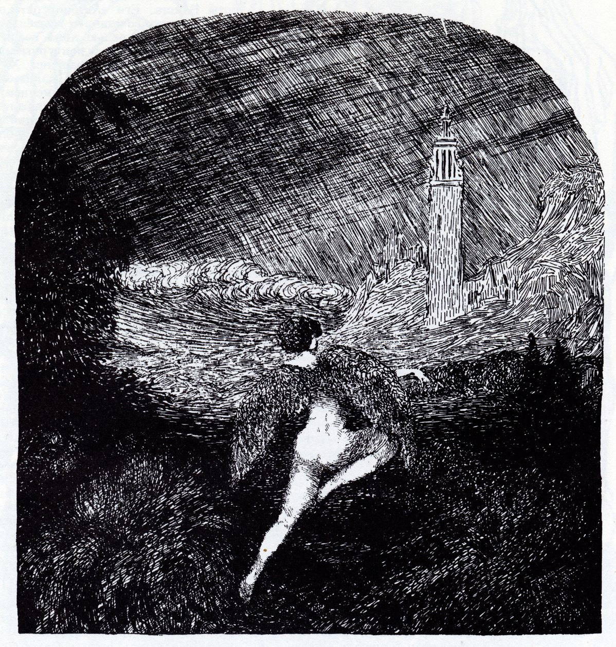 Romantisme. Magazine symboliste Vesy The Balance, 1905 - Nikolai Petrovich Feofilaktov