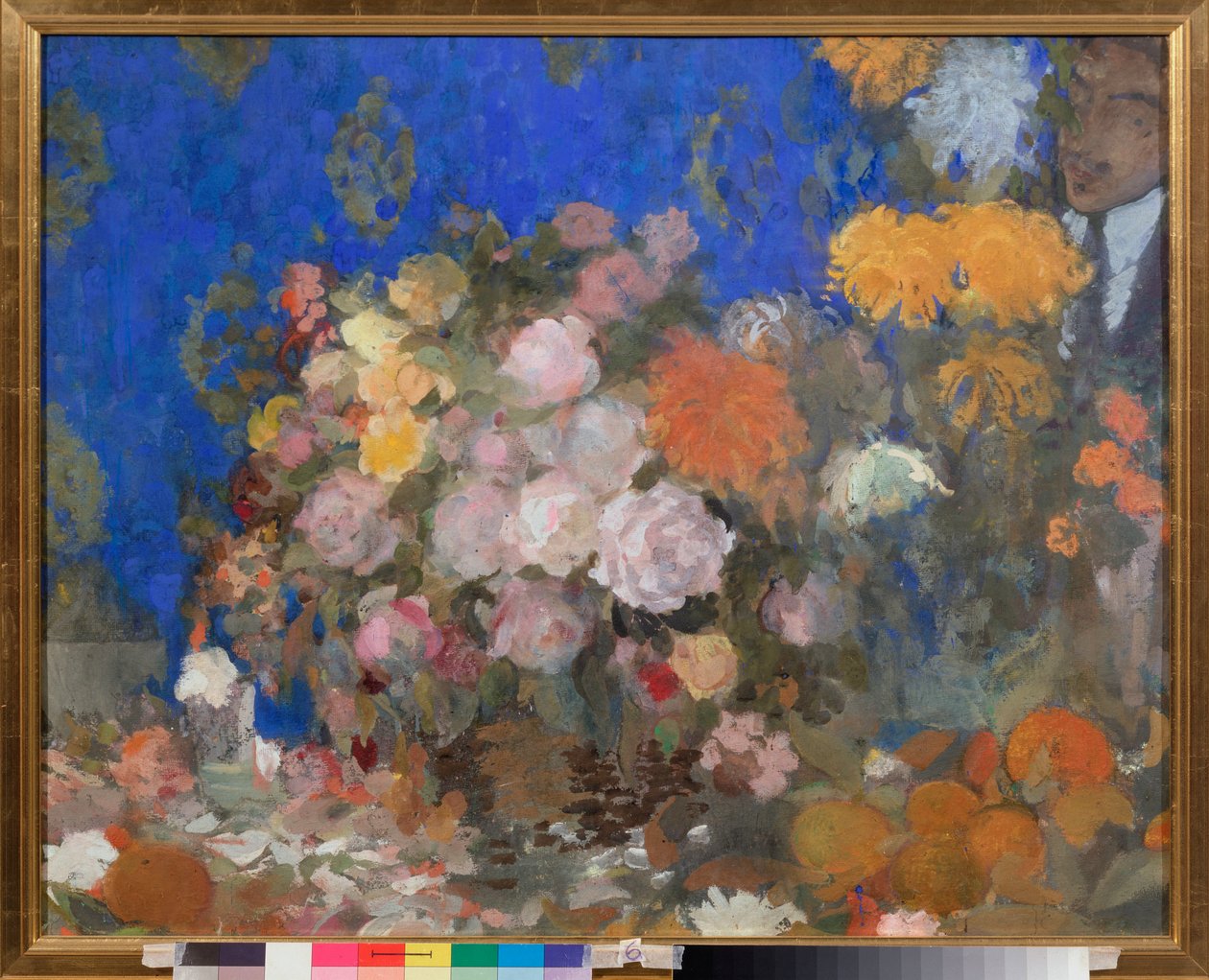 Nature morte avec autoportrait - Nikolaj Nikolaevic Sapunov