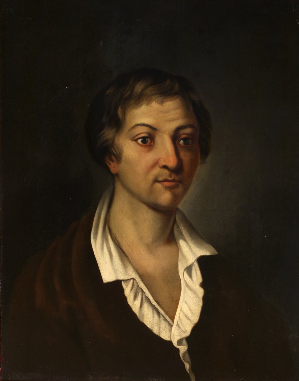 Portrait du poète Ippolit Bogdanovich 1743-1803, 1854-1858 - Nikolay Ivanovich Polivanov