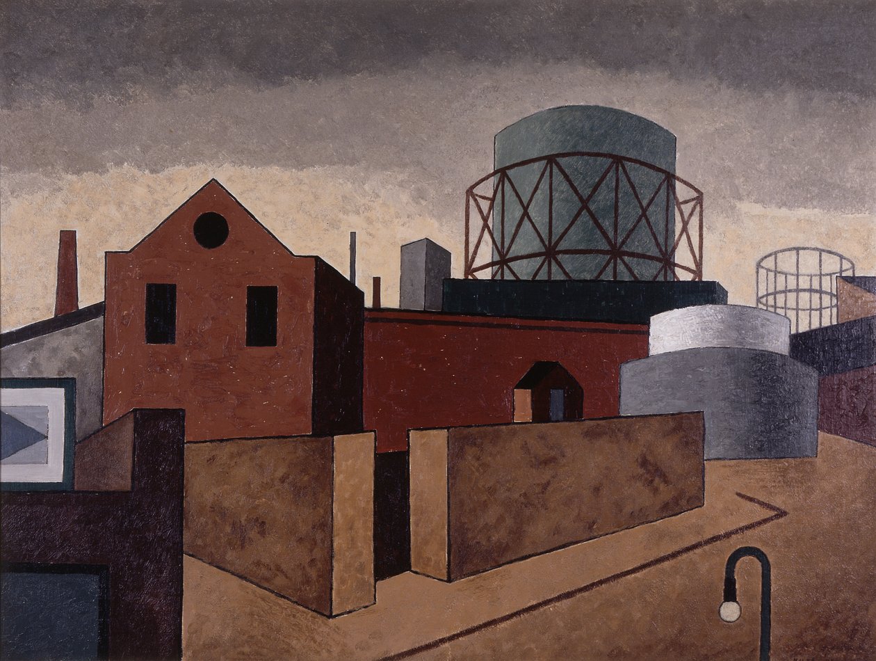 Quartier du Gas House - Niles Spencer