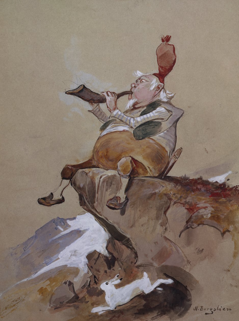 Jaktlur / cor de chasse - Nils Bergslien