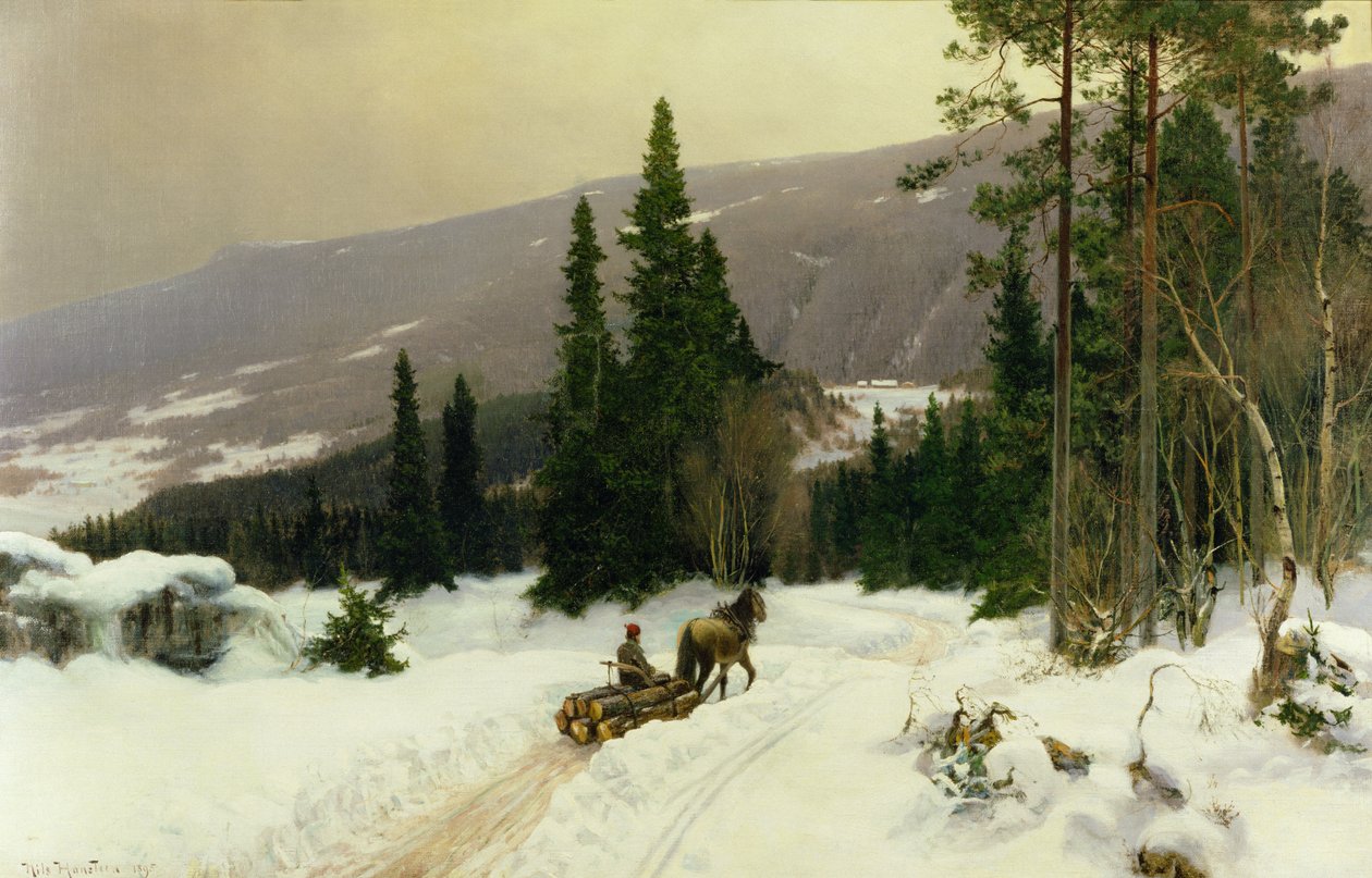 Hiver - Nils Hansteen