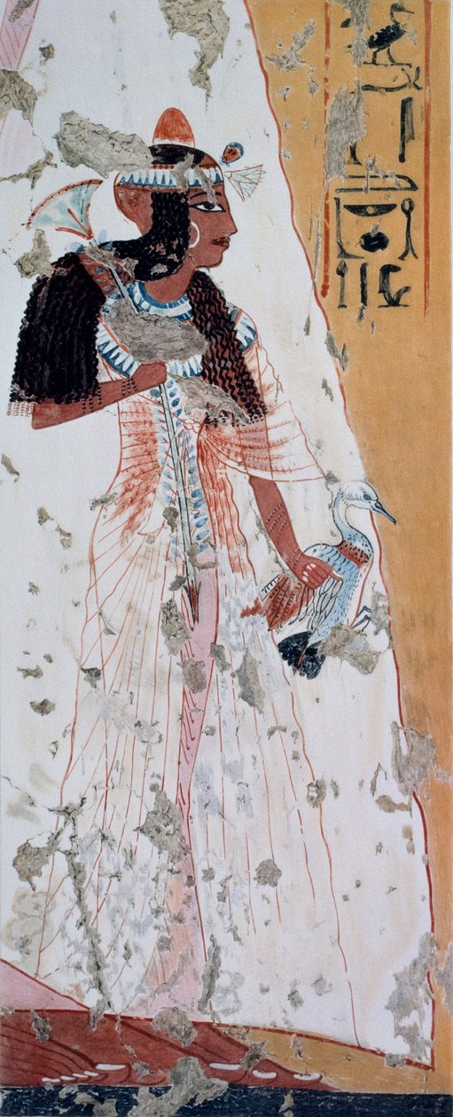 Jeune femme avec un canard, copie d