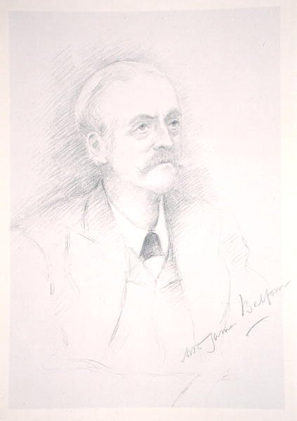 Portrait de Sir Arthur James Balfour (1848-1930) d