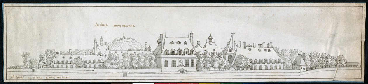 Hôpital Saint-Louis, vers 1677 - Noel Gasselin